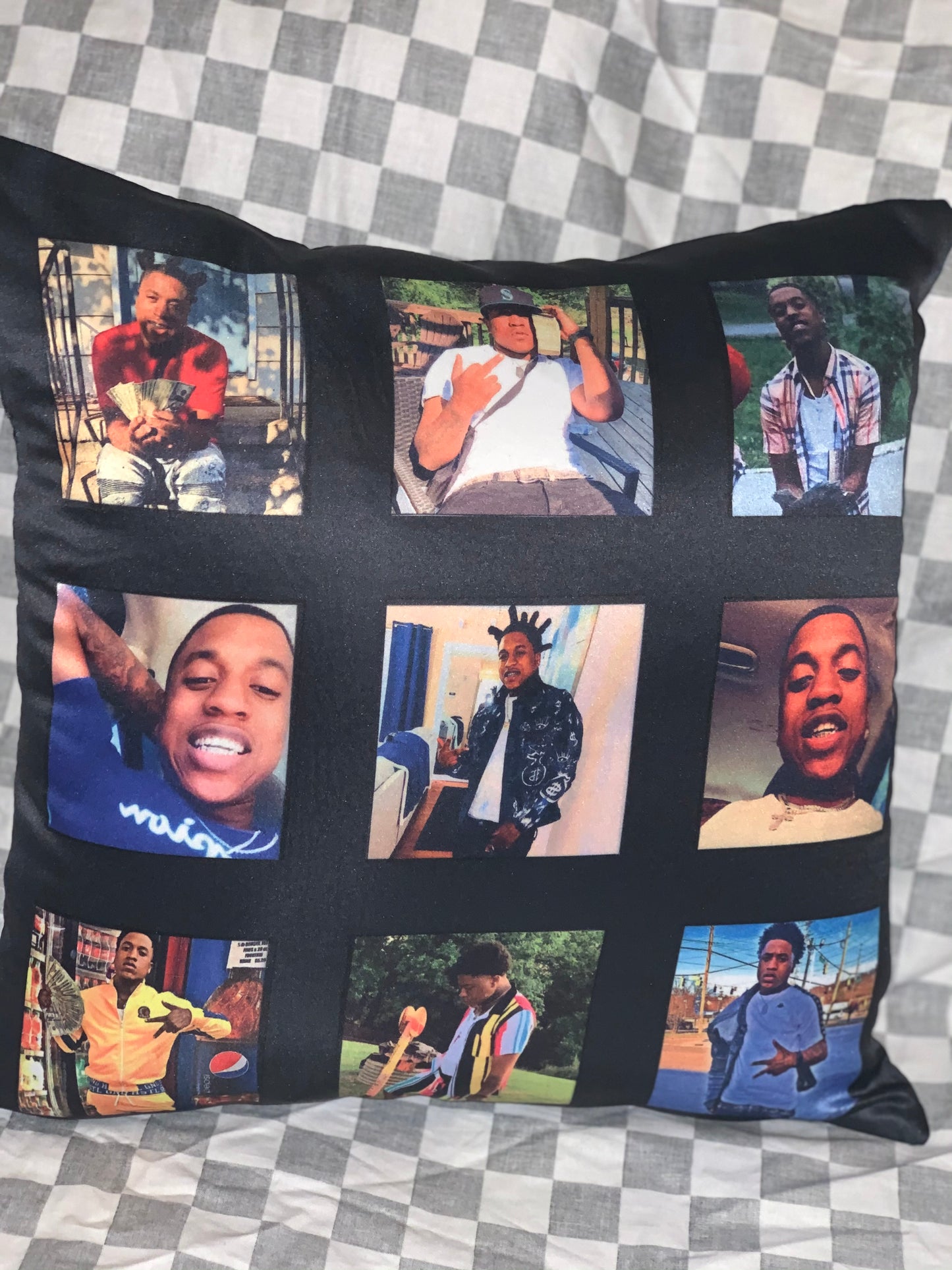 9 Panel Pillow